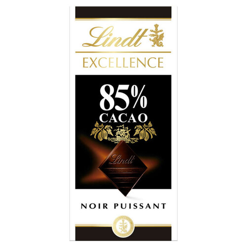 Lindt Excellence tablette chocolat noir 85% 100 g
