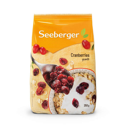 Seeberger Cranberries séchées 350g