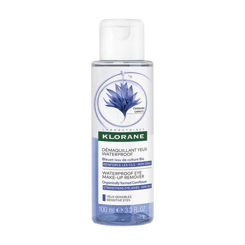 [Para] Klorane Démaquillant Yeux Waterproof Au Bleuet Bio Yeux Sensibles 100ml