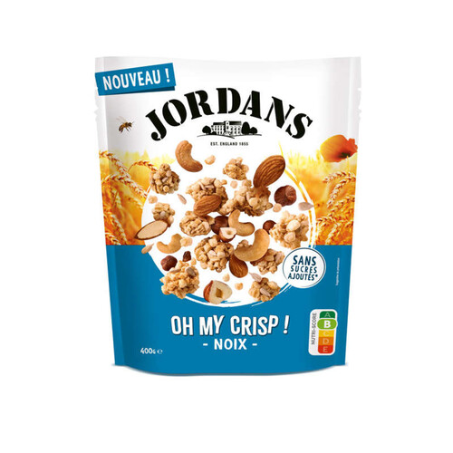 Jordans Céréales Oh My Crisp Noix 400g