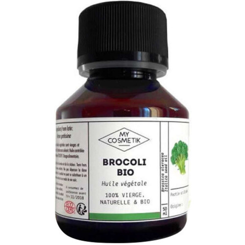 My cosmetik huile végétale brocoli bio 50ml
