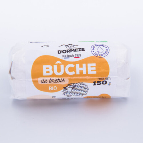 Val d'Ormèze Bûche de Brebis bio 150g