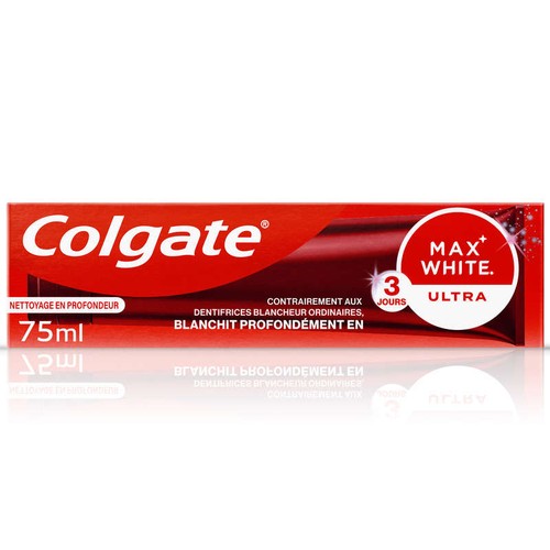 Colgate Max White Dentifrice Ultra Active 75ml