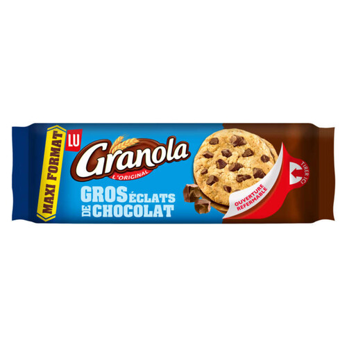 Granola Cookies aux gros éclats de Chocolat 276g