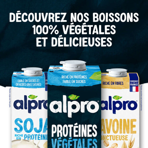 Alpro Boisson Végétale Protéiné Soja 1L