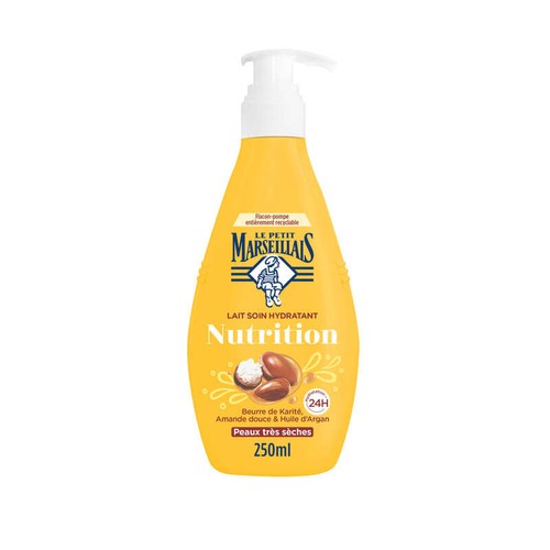 Le Petit Marseillais Lait Soin Nutrition Amandes 250ml