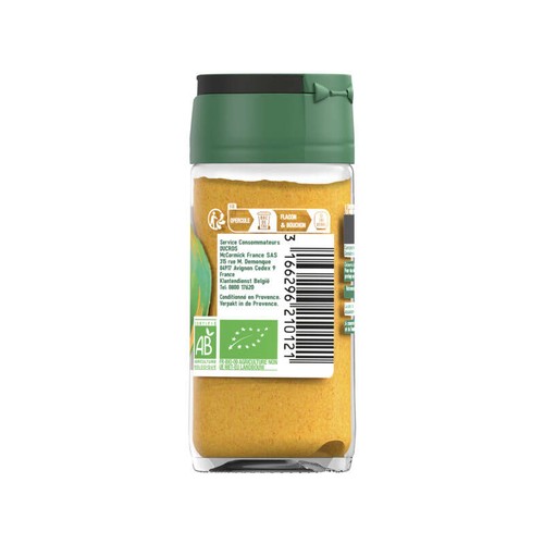 Ducros Curcuma Moulu Bio 42g