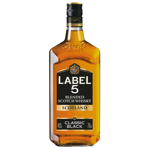 Label 5 Whisky Ecosse Blended 40% Vol. 70cl
