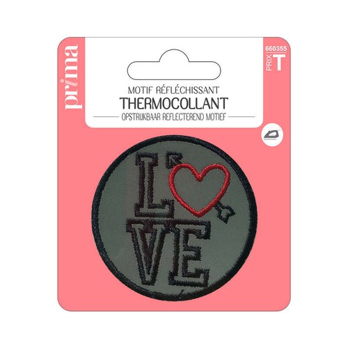Prima Motif réfléchissant thermocollant