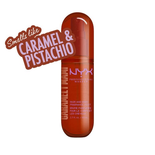 NYX Professional Makeup Fat Oil Body Brume parfumée Corps & Cheveux Caramelt Mami 80ml