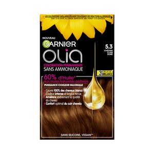 Garnier Coloration Permanente Sans Ammonique Châtain Clair Doré 5.3