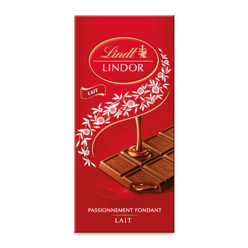 Lindt Tablette Lindor Chocolat Lait 150G
