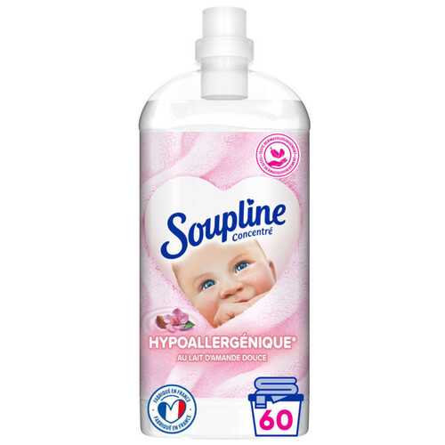 Soupline Adoucissant concentré Hypoallergénique 1,35L