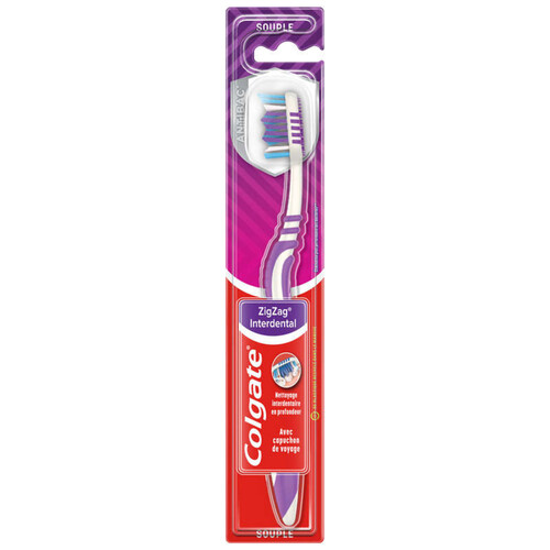 Colgate Brosse à dents  ZigZag Interdentaire Souple x1