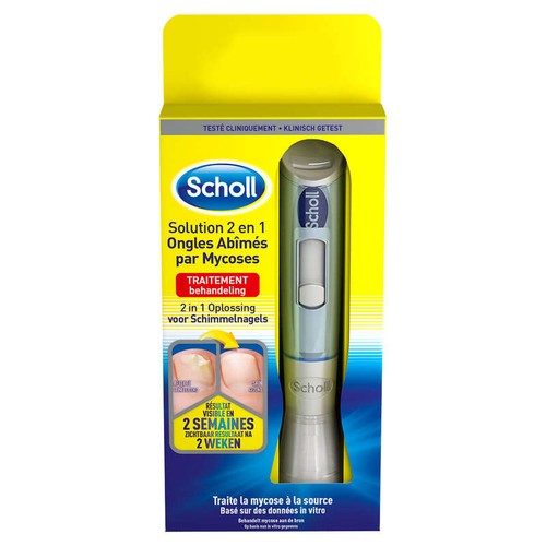Scholl Solution 2En1 Ongles Abîmés Par Mycoses 40ml