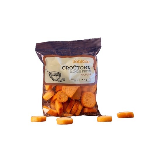 La Sablaise Croutons Rond Nature 75g