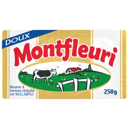 Montfleuri Beurre Doux 60% De Mg 250g