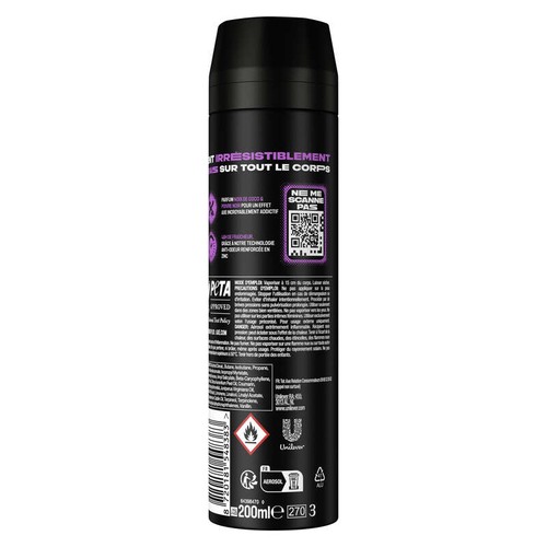 Axe Déodorant Homme Spray Provocation 48h 200ml