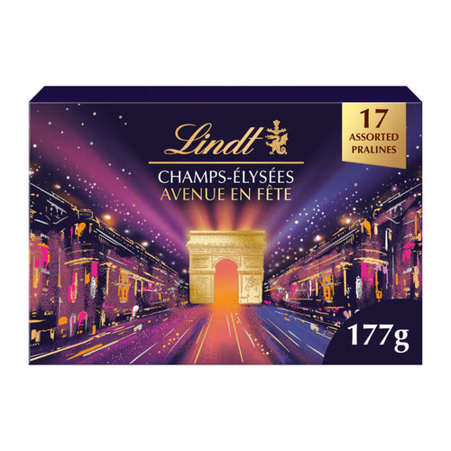 Lindt Champs-Elysées Assortiment Avenue en Fête 177g