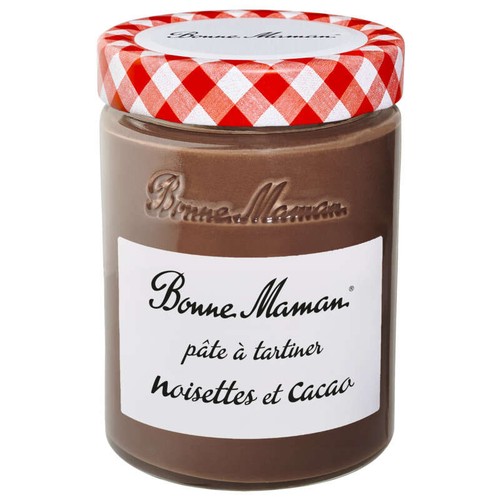 Bonne Maman Pâte à tartiner noisette et cacao 580g