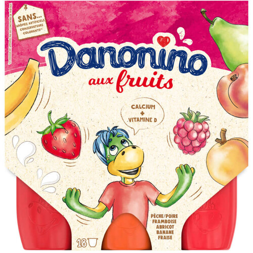 Danonino Petits suisses aux fruits 18x50g