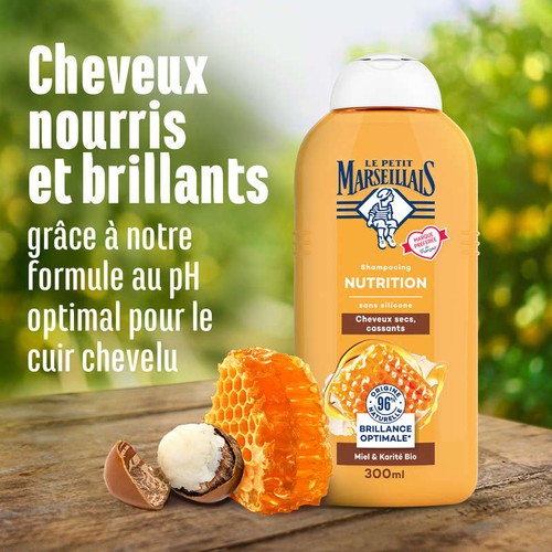 Le Petit Marseillais Shampooing nutrition 300ml