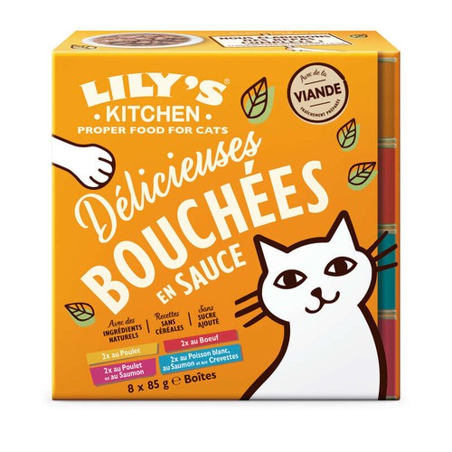 Lily's Kitchen Délicieuses bouchées en sauce 8x85g