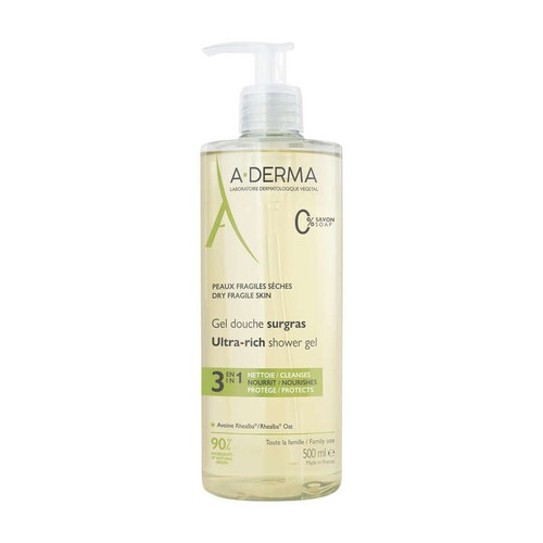 Aderma Gel douche surgras 500ml