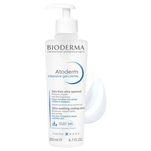 [Para] Bioderma Atoderm Intensive Gel-Crème Soin Frais Ultra-Apaisant 200ml