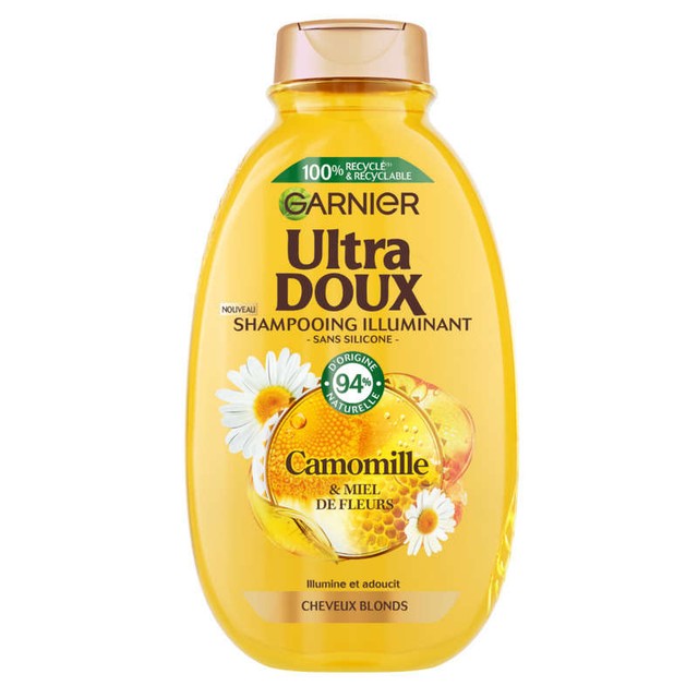 Garnier Ultra Doux Shampooing Illuminant Camomille Cheveux Blonds 300ml — free download