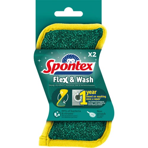 Spontex Flex & Wash x2