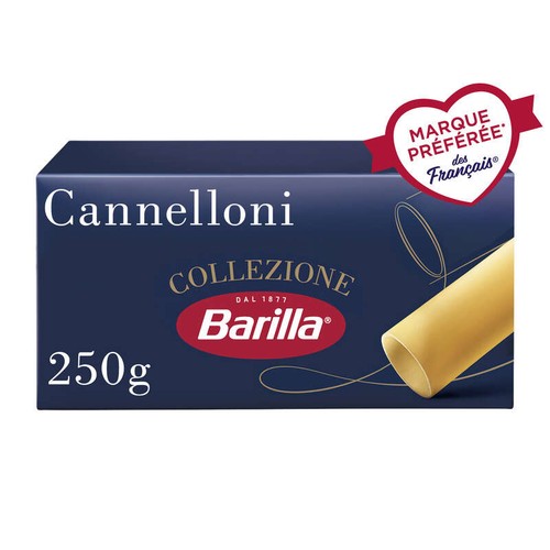 Barilla Pâtes cannelloni collezione 250g