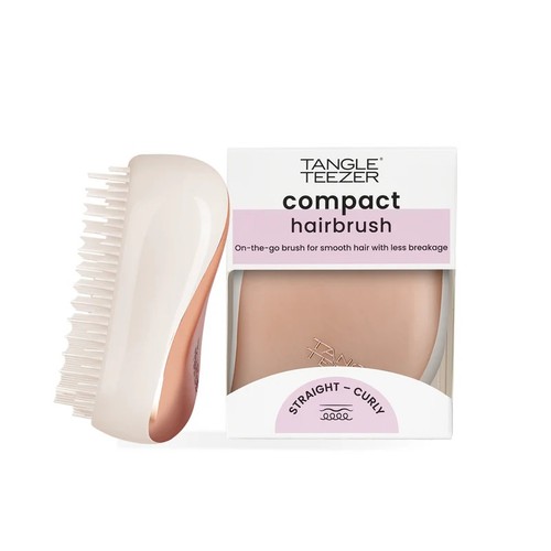 Tangle Teezer compact cream gold