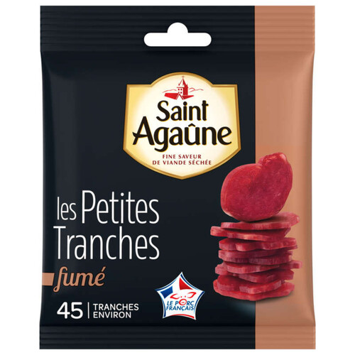 Saint Agaûne Les P'Tites Tranches Délicatement Fumé 70G