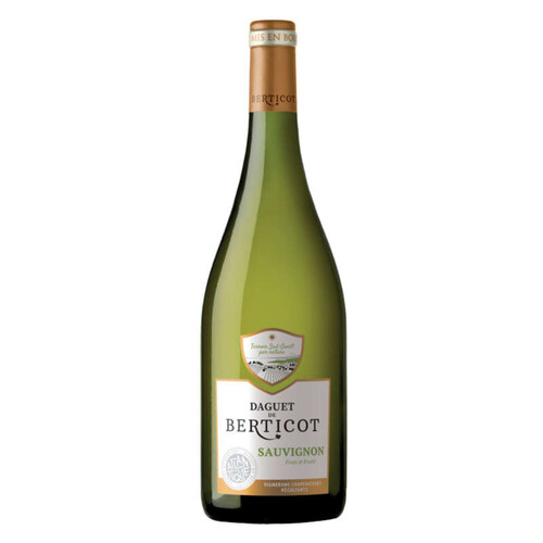 Daguet de Berticot Vin Blanc Sauvignon Sud Ouest IGP Atlantique 75cl