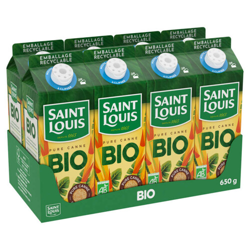 Saint Louis Pack Pure Canne Bio 650G