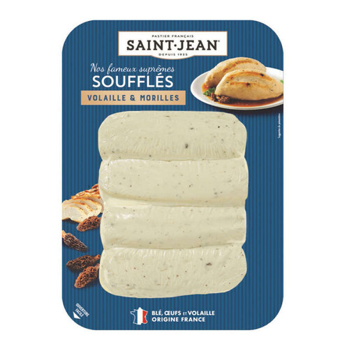 Saint Jean Supremes souffles volaille morilles 4x120g saint jean