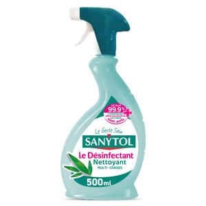 Sanytol spray désinfectant eucalyptus 500ml 