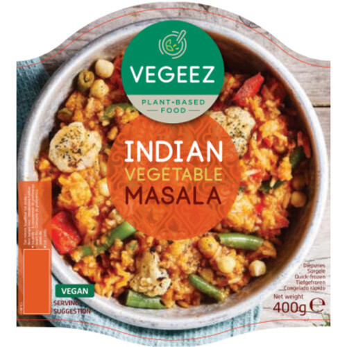 Vegeez indian vegetable masala 400g