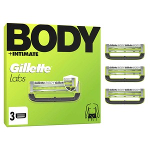 Gillette Labs Body + Intimate Recharge Rasoir 2 lames x3
