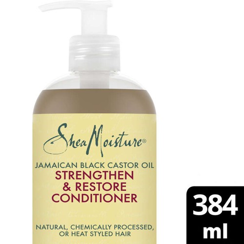 Shea Moisture après-shampooing huile de ricin noir de jamaïque 384ml