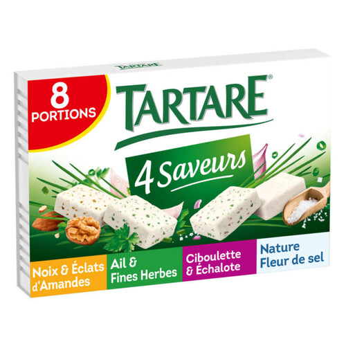 Tartare Coffret 4 Saveurs 8 Portions 133G