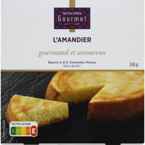 Monoprix Gourmet Amandier Sans Gluten 240g