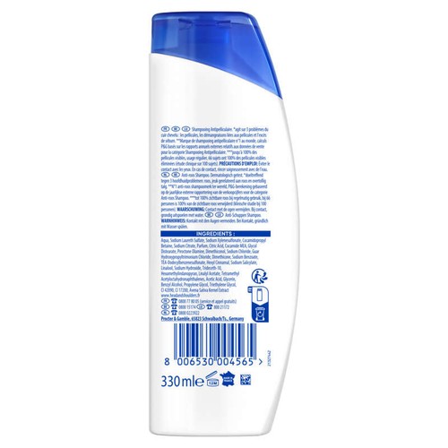 Head & Shoulders Classic Shampooing antipelliculaire 330ml