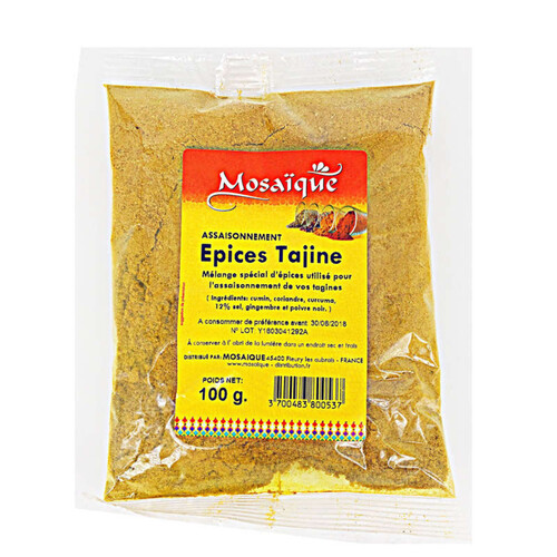 Mosaïque Assaisonnement Tagine 100g