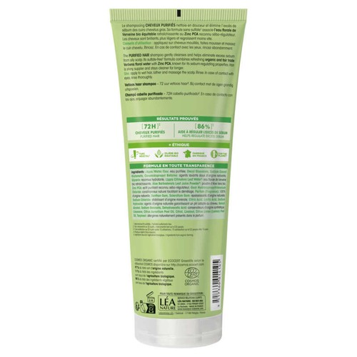 SO'BiO Étic Shampooing Cheveux Souples à la Verveine Bio 250ml
