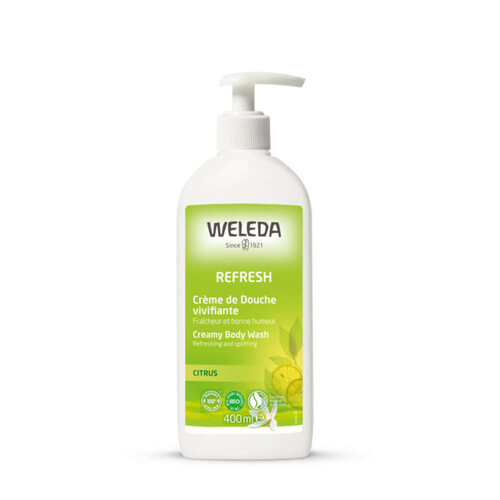 [Para] Weleda crème de douche vivifiante au citrus 400ml