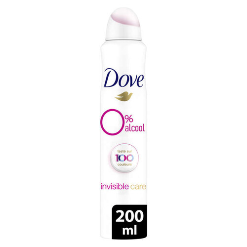 Dove Déodorant Femme Spray Antibactérien Invisible Care 200Ml