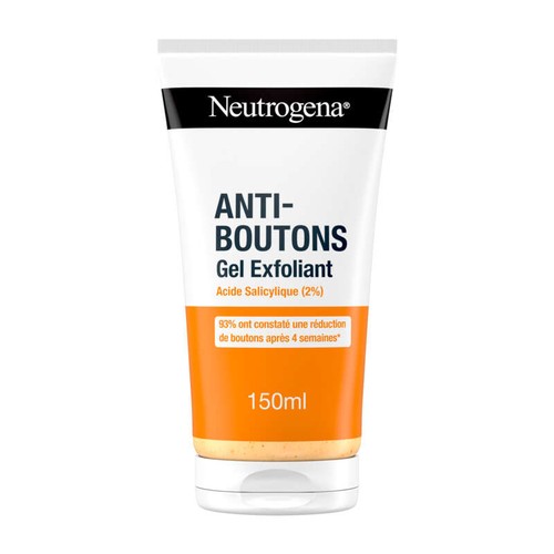 Neutrogena Gel Exfoliant Anti-Boutons 150ml