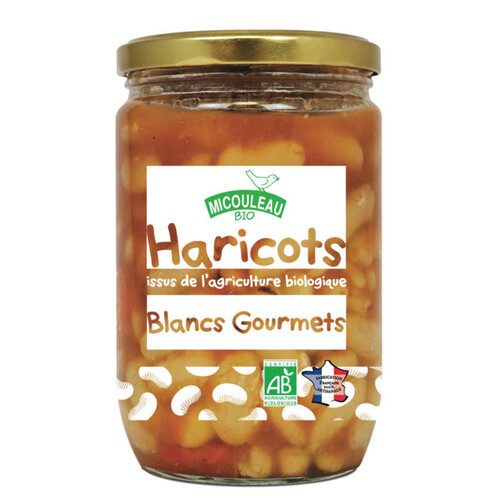 Micouleau Haricots Blancs Gourmet Bio 600G
